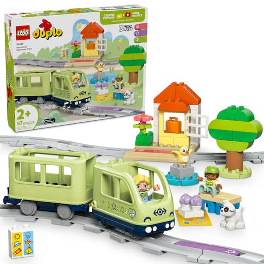 LEGO® DUPLO® Town Interactive Adventure Train Set 10427 | 18.9" x 14.88" x 3.7" | Michaels®